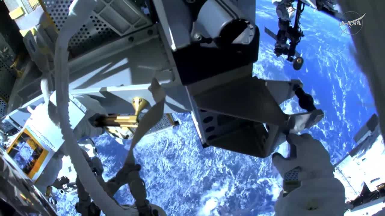 NASA astronauts conduct 100th US spacewalk outside International Space Station — WISN 12 Milwaukee