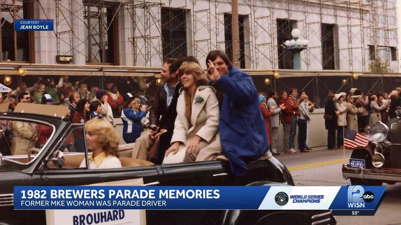 Former Milwaukee woman recalls driving Brewers players in 1982 parade — Bayside Sports news